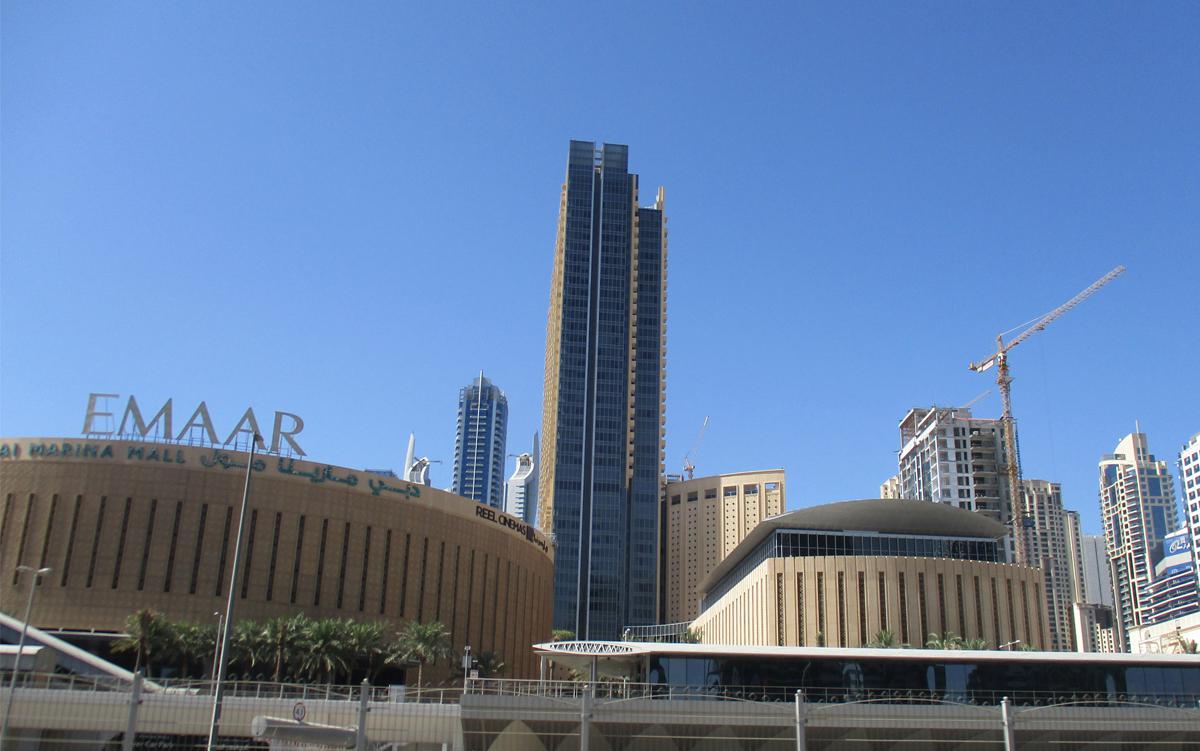 Dubai Marina Mall and Hotel